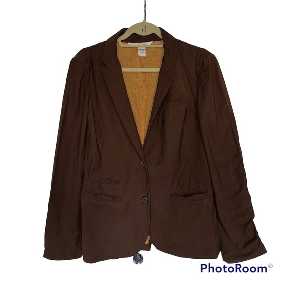 Diane Von Furstenberg Jackets & Blazers - Diane von furstenberg blazer brown size 6